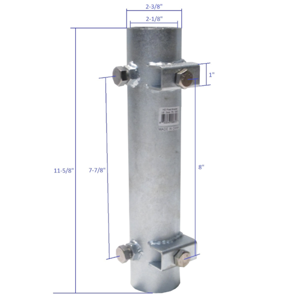 Pipe Holder Dimensions
