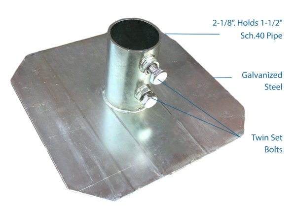 Foot Plate dims