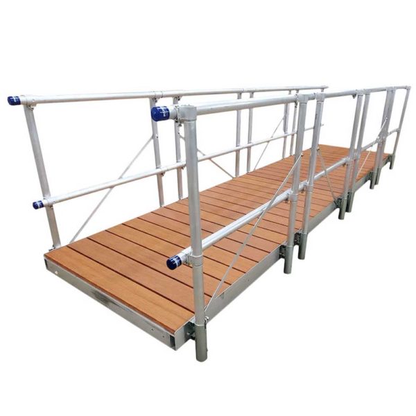 16ft gangway brown aluminum gangway