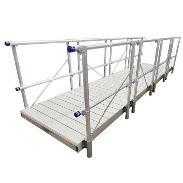 16ft gangway gray aluminum