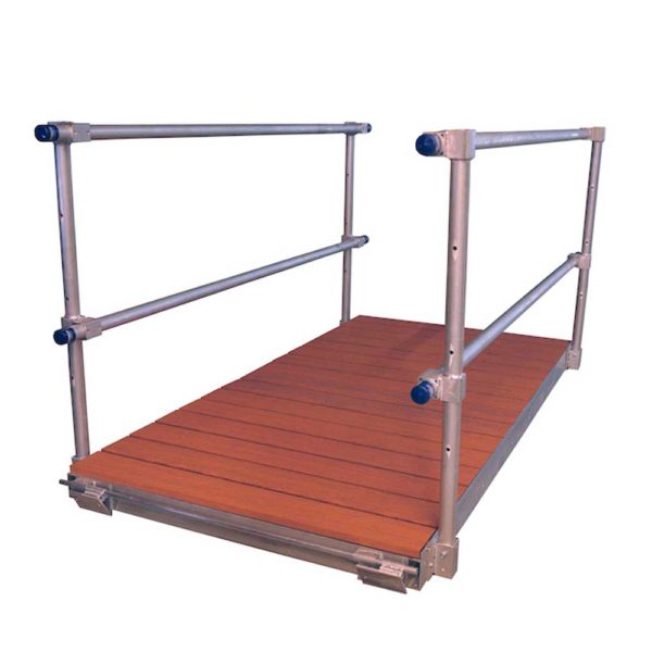 8ft gangway brown aluminum gangway