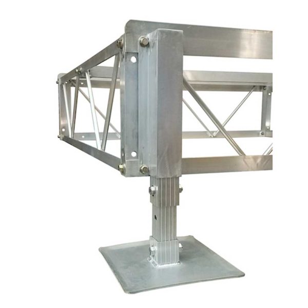 Square dock supports