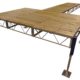 T shaped cedar jack dock