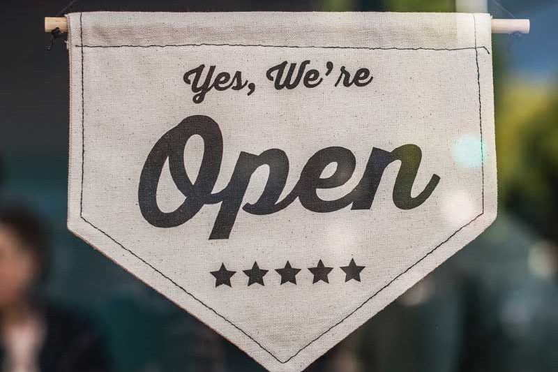 yes we are open for business